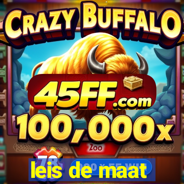 leis de maat